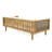 Outdoor Teak Patio Daybed with Cushions-1489714564