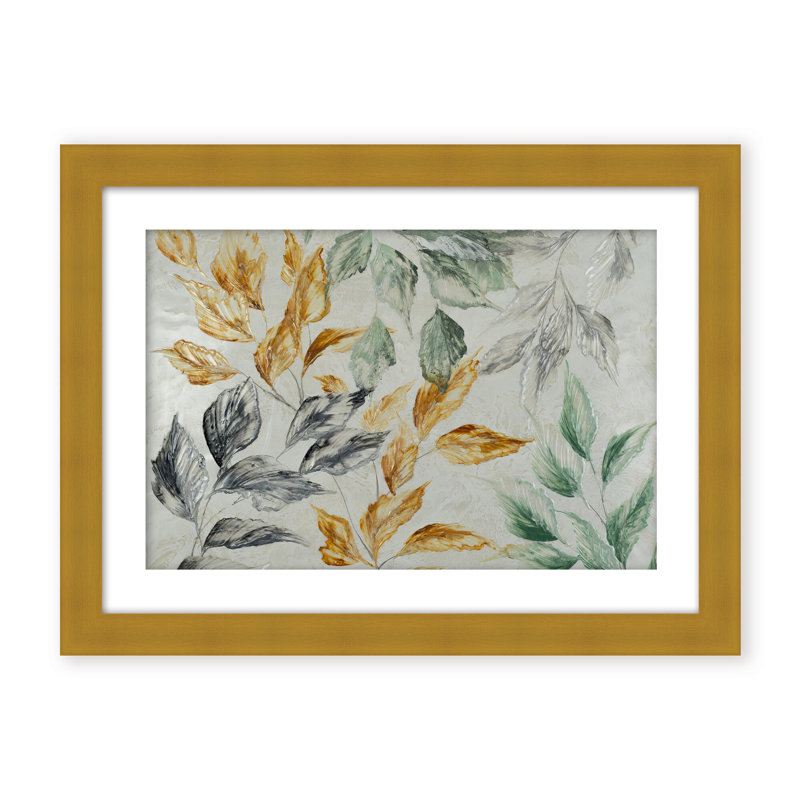 Art mural sur toile "Mute Radiance" par Karen Biery, H 16 po x l 24 po, Beige, Framed Print