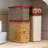 Rubbermaid Modular Canister Set, Red