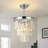 Makinlee Dimmable Crystal Tiered Chandelier-965955085-972069326-972069321
