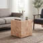 Table basse carrée en bois aggloméré de style naturel-353061610