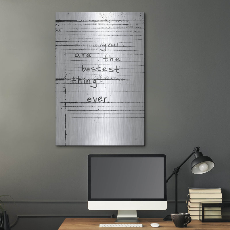 Art mural en métal luxueux «Passing Notes» par Kent Youngstrom, 24 po x 36 po, H 36 po x l 24 po