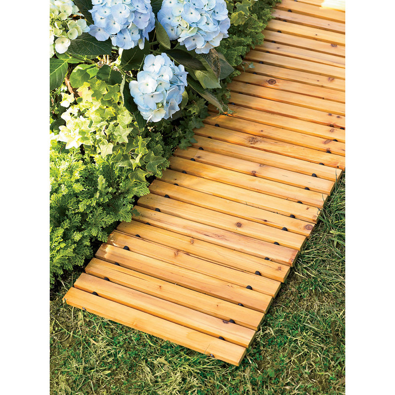 Sentier en bois 6 pi