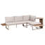 Garden Corner Sofa with Table 4 Seater Right Hand Modular-478066100-478066107