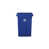 Bleu recyclage sélectionné
