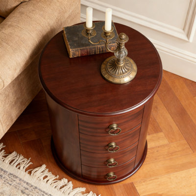 Table de chevet en bois, table d'appoint