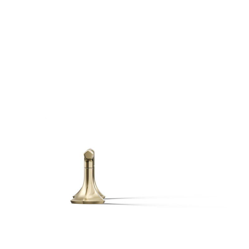 Occasion Lever Bathroom Sink Faucet Handles, 3.56" H x 16" W, French Gold