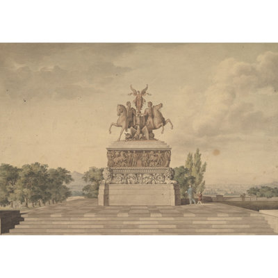 Design for a Monument of the Victory of Waterloo (1815)