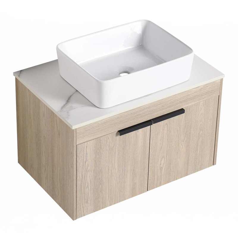 Wall Mounted Bathroom Vanity Set