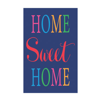 Drapeau de maison Home Sweet Home
