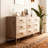 59.44" Light Wood Sideboard Buffet