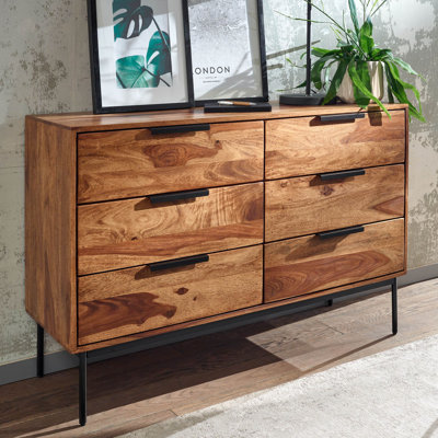 Cliburn 117cm Solid Wood Sideboard
