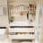 Modern simple white bathroom cabinet