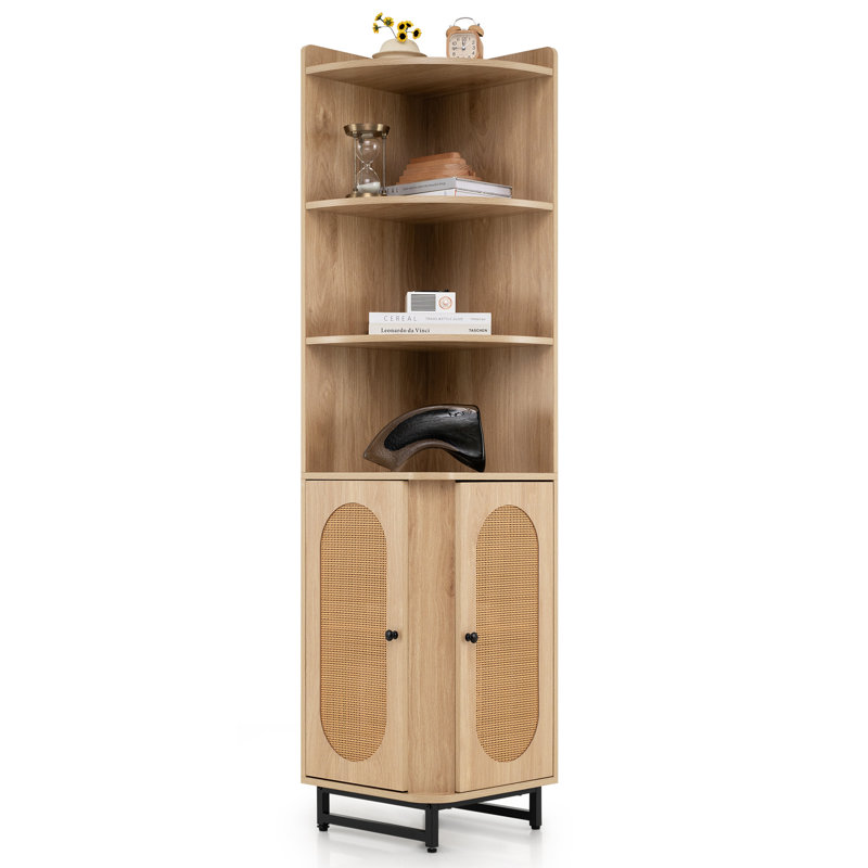 172 cm H x 40 cm W Corner Bookcase