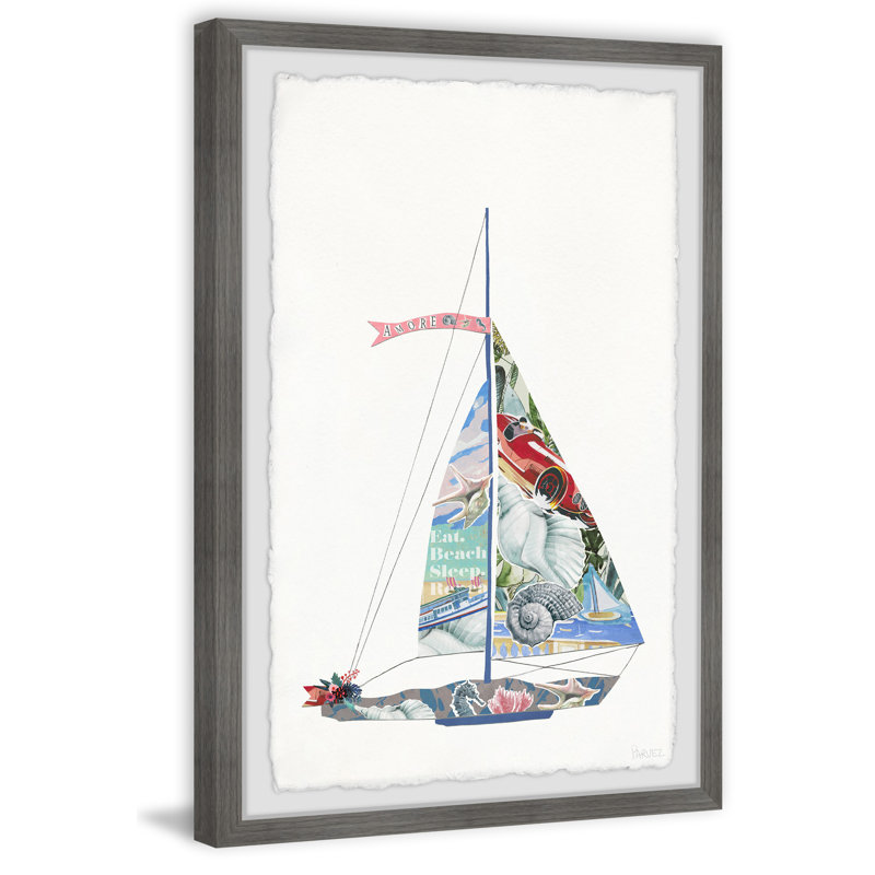 Sailing Dream by Parvez Taj - Single Picture Frame Painting, 30cm H x 20cm W