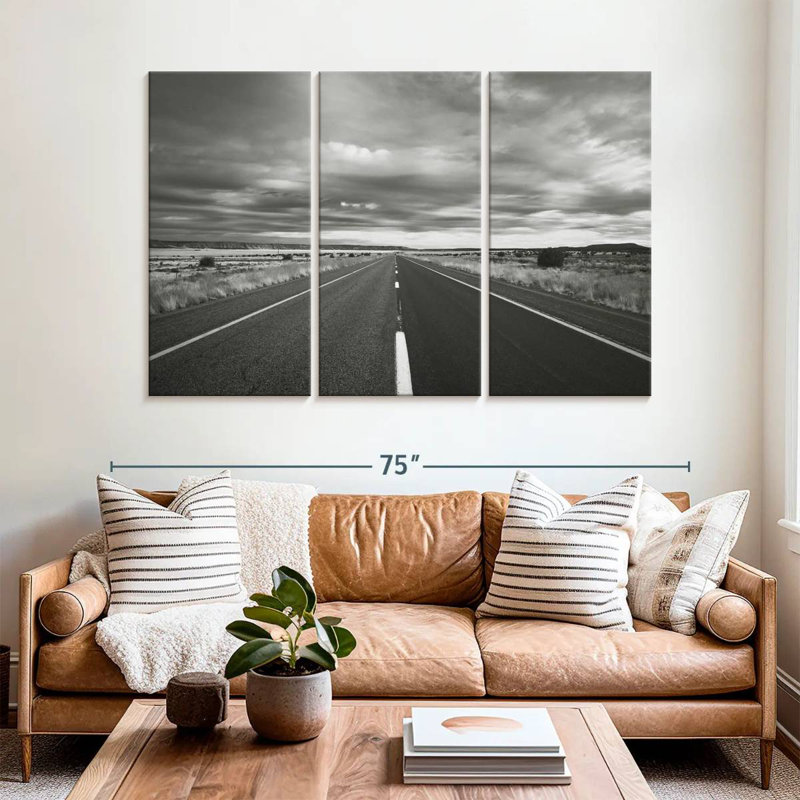 Mehar Open Roads, 42" H x 65" W