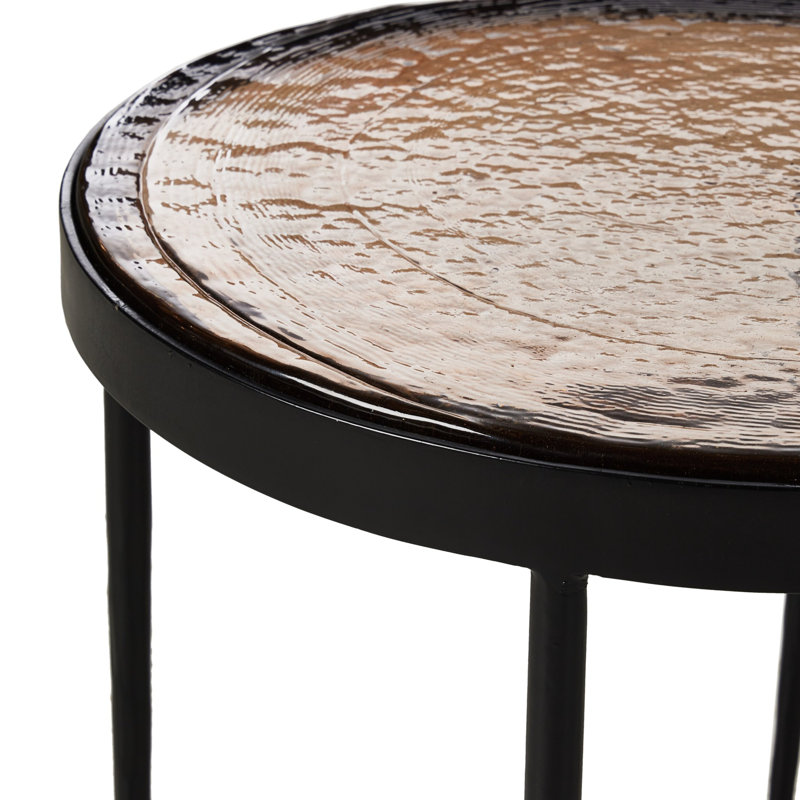 Yoko Coffee Table, Clear, 16.25" H x 20.5" L x 20.5" W