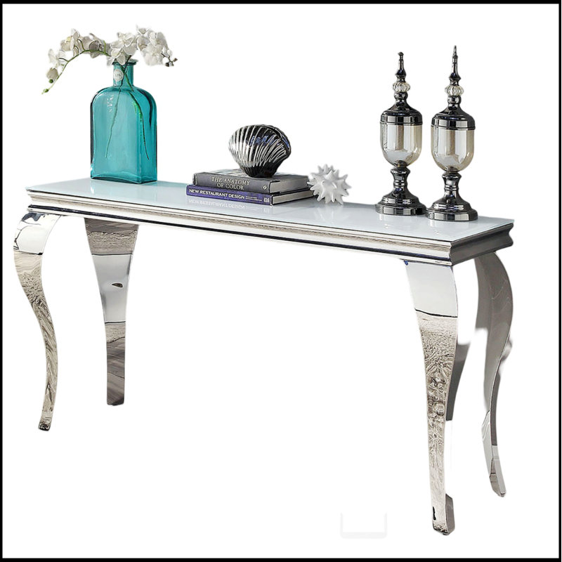 Table de salon Glam, Blanc