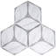 Carrelage mural et de plancher en porcelaine mate Hexagon 7,7 po x 8,9 po Corola-55199902