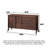 Mid-Century Modern Style Aged Maple Multi-Functional Sideboard