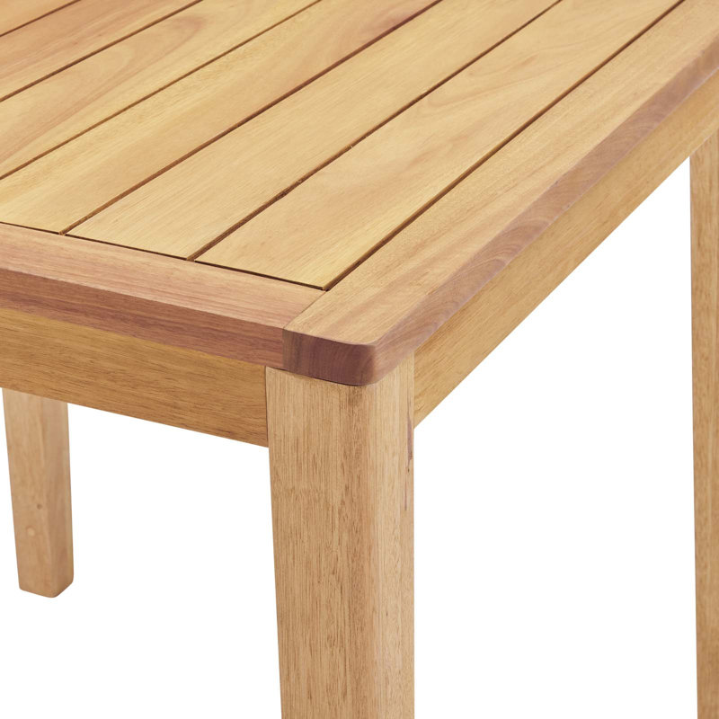 Table de bar d'extérieur en bois Portsmouth Karri par Modway