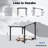 10 ft. W x 8 ft. D Hardtop Sloping Roof Pergola Gazebo, Outdoor Aluminum Frame Pergola for Patio or Backyard-124944156