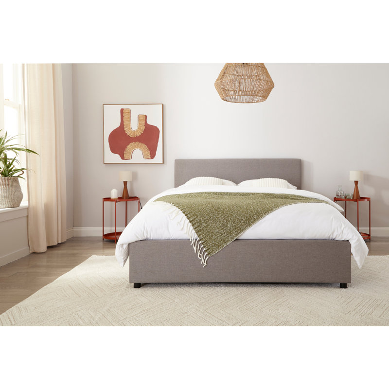 Upholstered Ottoman Bed, Double (4'6)