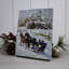 Sleigh Ride 8x6 Mini Lighted Easel Back Canvas