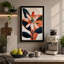 Geometric Bloom Botanical - Wrapped Canvas-1697947845-1697947847