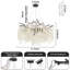 Tree Branch Snow Crystal Chandelier Lighting 32"D-42139548