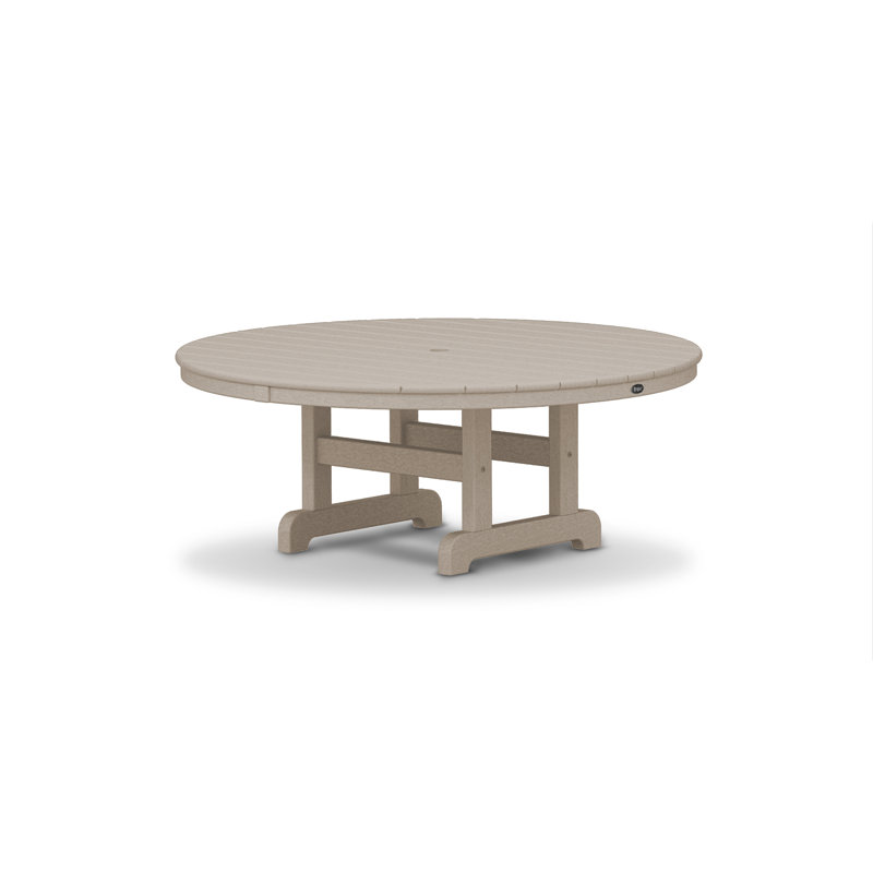 Table de conversation POLYWOOD Cape Cod, Beige, 36 po