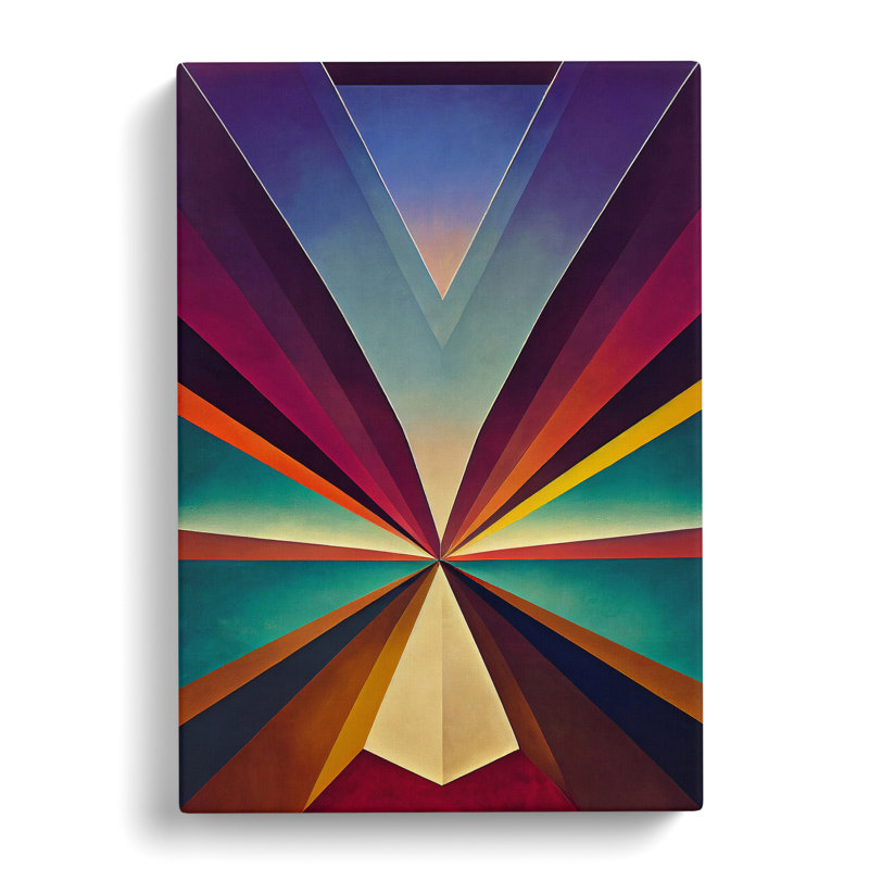 Awesome Abstract Art No.6 - Wrapped Canvas, 76cm H x 50cm W x 3cm D