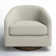 Bennett Upholstered Swivel Barrel Chair