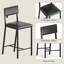 Counter Stool with Metal Frame