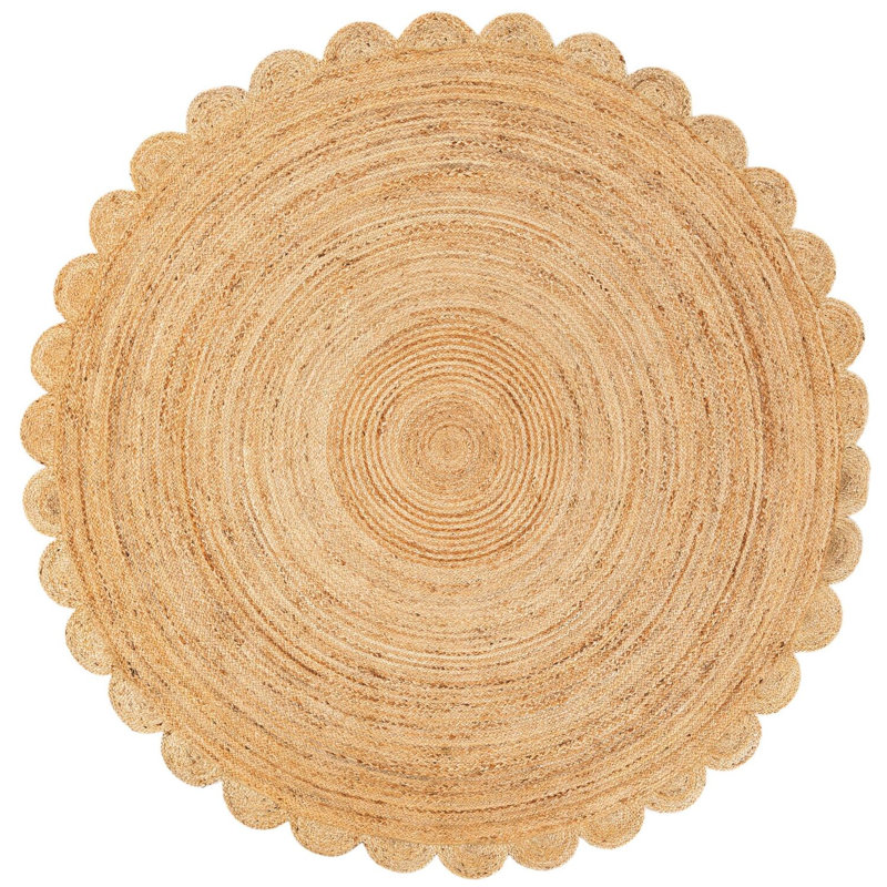 Tapis contemporain Contemporary, Rond 7 pi 10 po