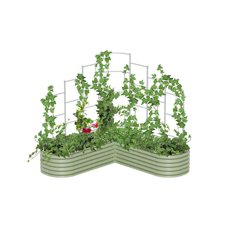 Add Ons 71'' H Metal Lattice Panel Trellis, 71" H x 108" W x 2" D