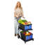 43 in. H x 39.01 in. W Utility Cart with Wheels