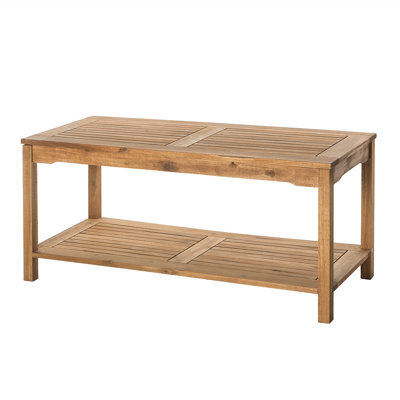 Sunflower solid wood coffee table