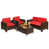 Brown Frame/Red Cushion is out of stock
