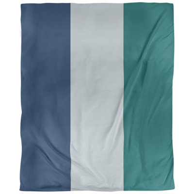 Polyester Striped Duvet Cover