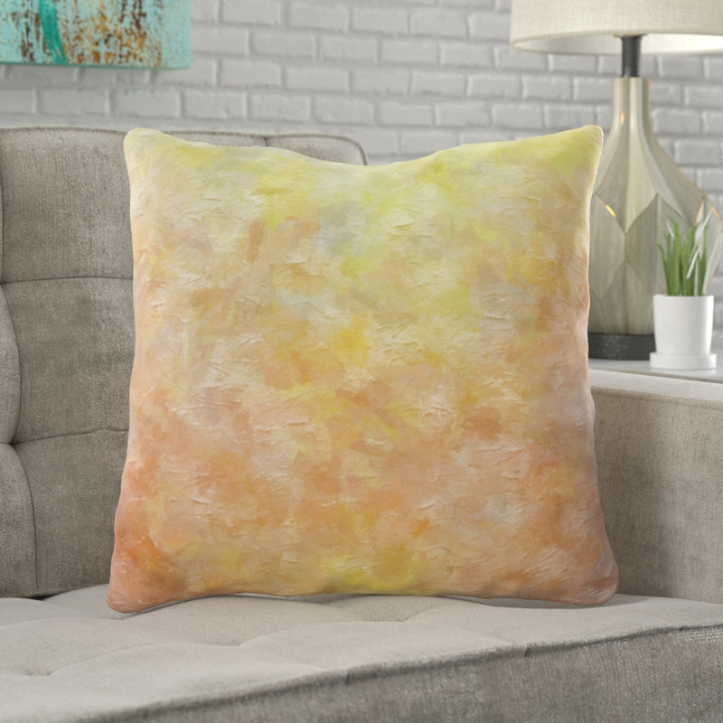 Coussin décoratif Lake Park, Microsuède, Intérieur