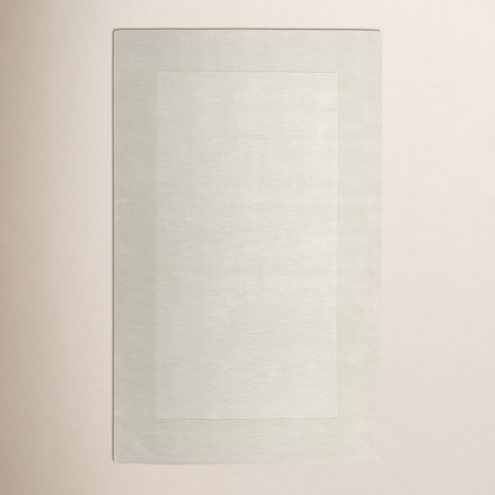 Dolma Cream Khaki Hand-Loomed Rug, Rectangle 7'6" x 9'6"