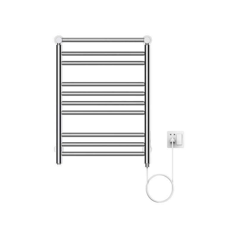 Chauffe-serviettes électrique 14 bars, Chrome poli