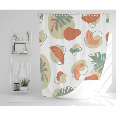Elizebath 13 Piece Polyester Shower Curtain Set