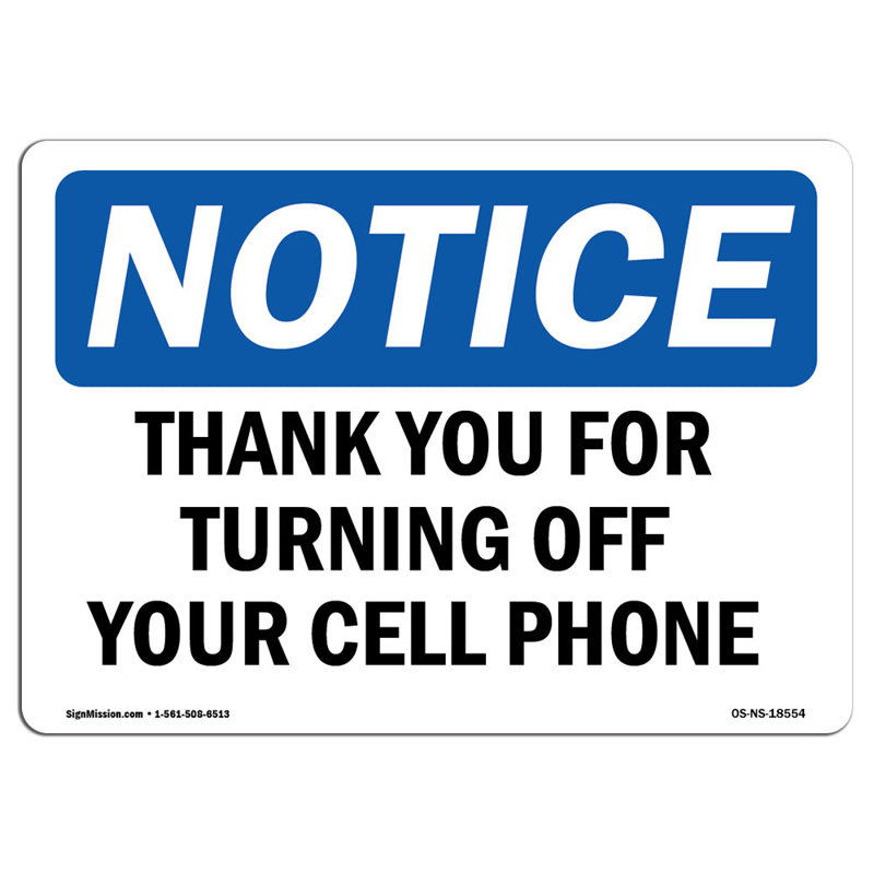 Notice Sign