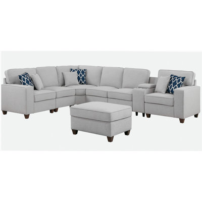 Sam Sectional Sofa with Ottoman