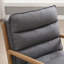 Fauteuil rembourré avec coussin lombaire Eimantas-98593156