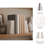 6.25" H Marble and Brass Bookends