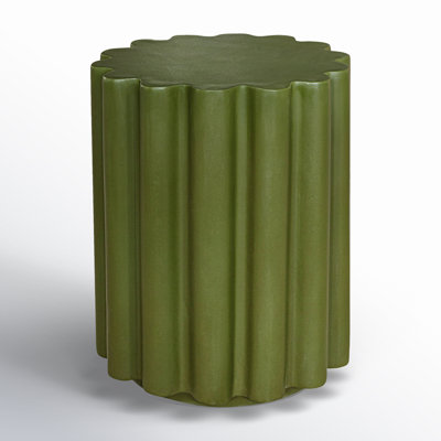 Melati Concrete Accent Stool