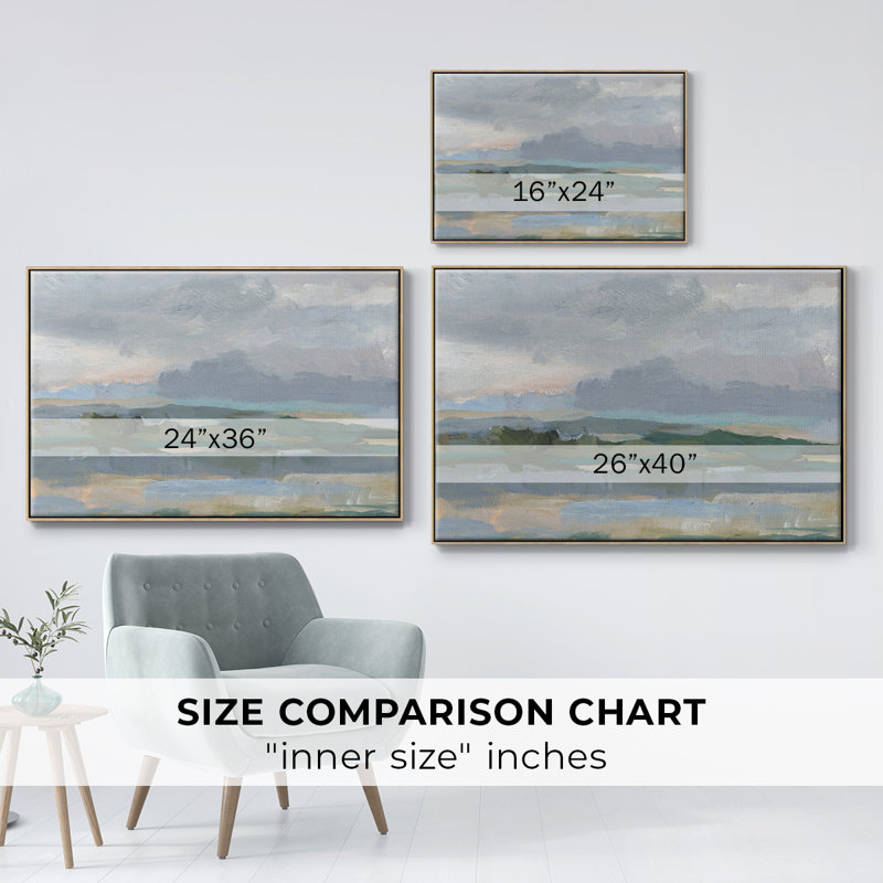 " Twilight Vista Study II ", Natural, 27" H x 41" W x 2" D